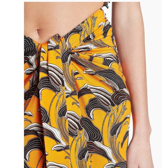 Paco Rabanne Jupe Wrap Skirt Size 38 or US Size 4 - Picture 3 of 16